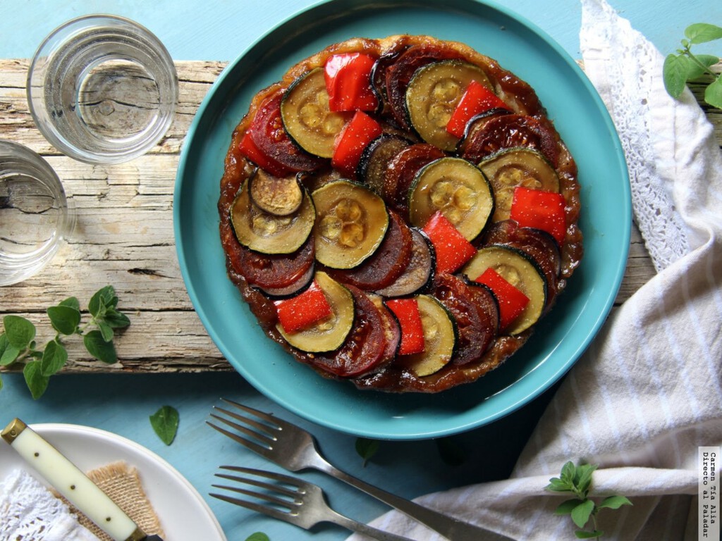 Esta tarta de verduras se adapta a los ingredientes que tengas en la nevera y esta lista en solo 35 minutos 