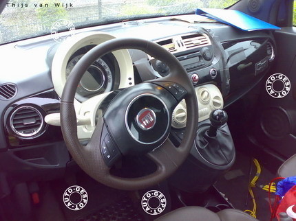 Fiat 500 interior