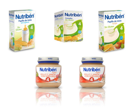 Echamos un vistazo al etiquetado de los productos Nutribén de 4 meses (I)