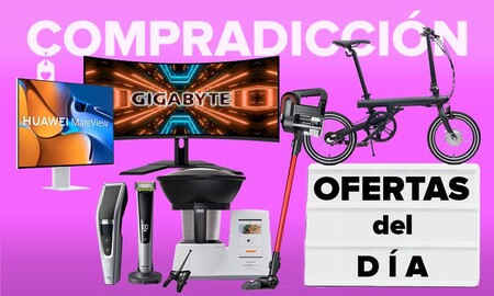 Ofertas del día y chollos en Amazon: monitores de PC Huawei y Gigabit, robots de cocina Taurus, relojes Fitbit o cuidado personal Philips a precios rebajados