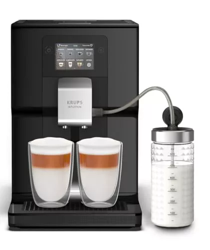 Krups Intuition Preference, Cafetera superautomática, pantalla táctil color