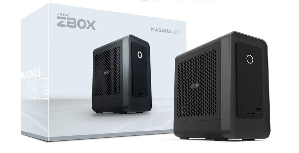 Zotac presenta el ZBOX Magnus One ECM53060C, un miniPC sobrado de potencia con CPU Intel Core i5, gráfica GeForce RTX 3060 y WiFi 6