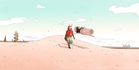 Sable nos vuelve a deslumbrar con su nuevo gameplay: mundo abierto, motos aéreas y un apartado visual precioso