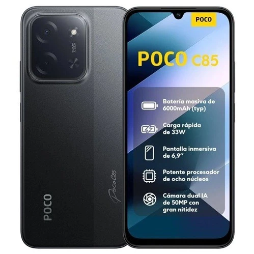 POCO C85 4G 8GB 256GB 6.9" Negro