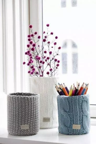 Botes para lápices muy abrigados, de Ferm Living