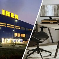 Llega a Ikea rebajado a menos de 20 euros la solución que aumenta el almacenaje del escritorio y eleva el monitor del ordenador  