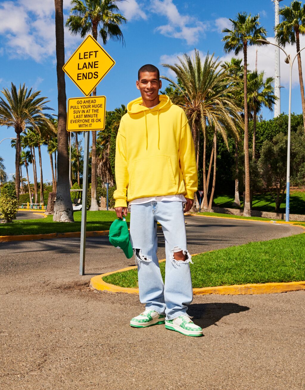Jeans baggy rotos