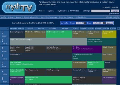 Crea tu propio TiVo con TVInfo, MythTV y tu ordenador
