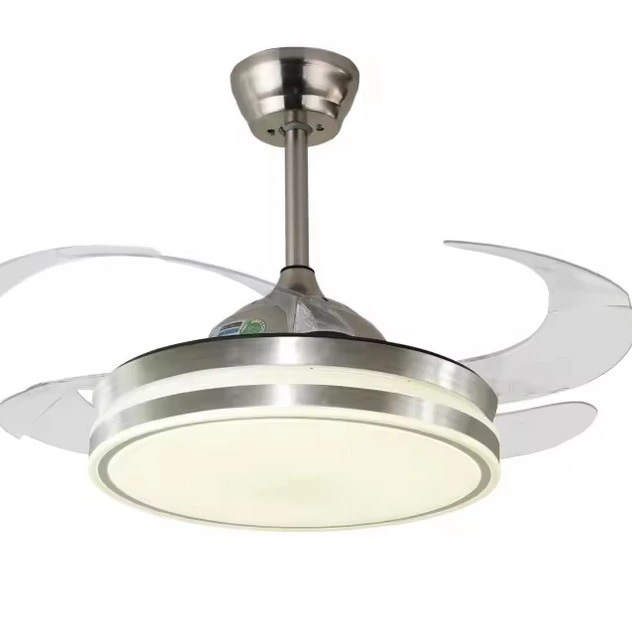 Ventilador de Techo ATENAS con Motor DC y Aspas Desplegables con Luz Led 36W MEMORIA 