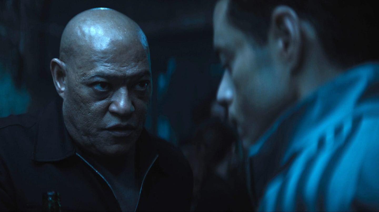Amateur 2025 Laurence Fishburne Rami Malek