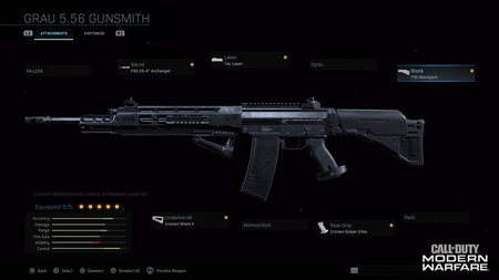 Call of Duty Warzone, ¿cuál es el mejor rifle de asalto? 2 Agb G556 confiable