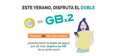 El doble de gigas por 1 euro al mes: así es la promoción de PTV Telecom para este verano