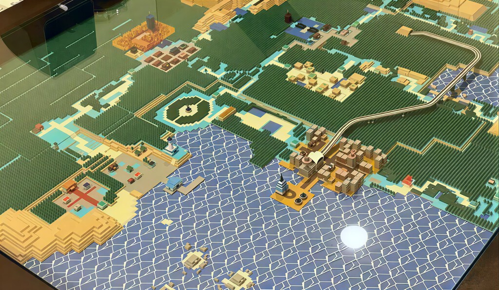 Han fabricado la mesa más impresionante de Pokémon que existe al recrear toda la región de Johto con una impresora 3D 