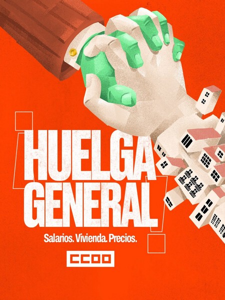 Huelga General 11 Noviembre Espana Vivienda Derechos Trabajador Jefe Empresa Autonomos Teletrabajo