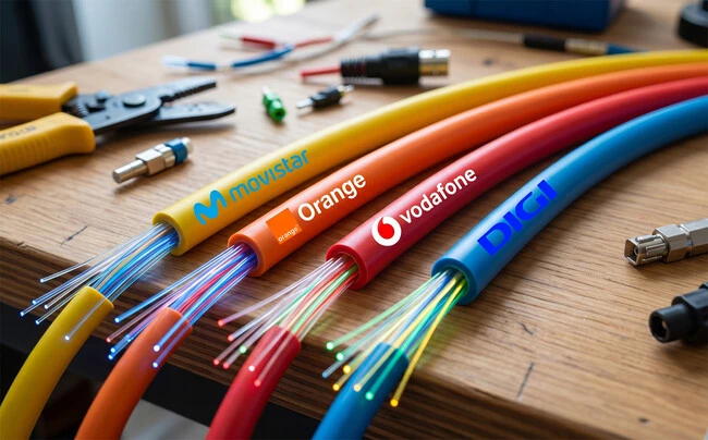 Cables Fibra Operadores