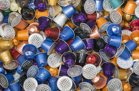 Cápsulas de café da marca Nespresso. Créditos: banco de imagens