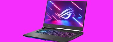 Este portátil gaming Asus ROG con RTX 3060 y Ryzen 6000 alcanza su mínimo histórico en PcComponentes: gran potencia y mucho RGB, por poco más de mil euros 