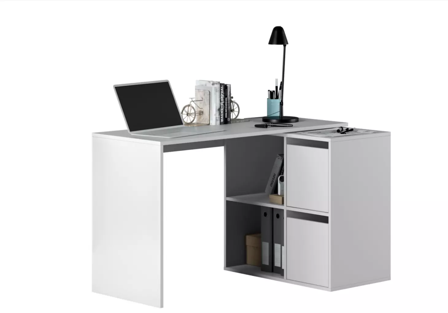 Mesa escritorio estantería