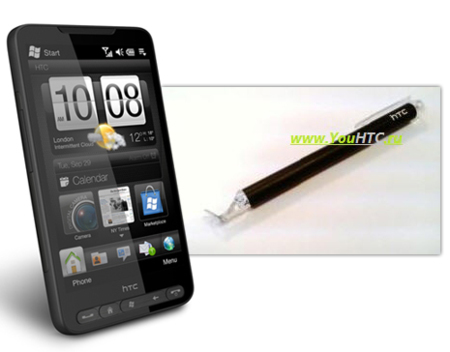 Un puntero para la pantalla capacitiva del HTC HD2, pronto