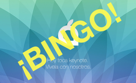 Las palomitas no son suficientes: prepárate para la keynote con nuestro Bingo