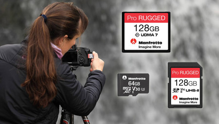 Manfrotto Pro Rugged, la firma italiana lanza sus tarjetas de memoria “resistentes a todo” en formatos SD, MicroSD y Compact Flash