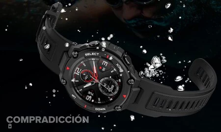 Hoy hasta la medianoche en Amazon tienes el reloj inteligente Amazfit T-Rex con 44 euros de rebaja y por menos de 95 euros