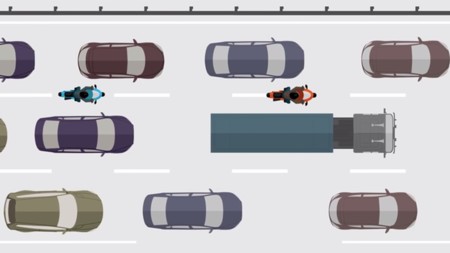 Francia experimenta con el filtrado entre coches