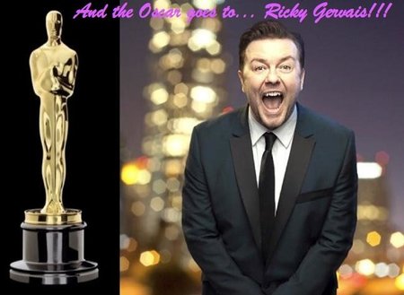 Ricky Gervais, el presentador justiciero ataca de nuevo