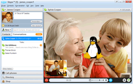 Skype tendrá una interfaz libre y oficial para Linux