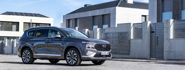 Probamos el Hyundai Santa Fe diésel de 200 CV: un SUV con siete plazas, muy bien equipado y que roza el segmento premium