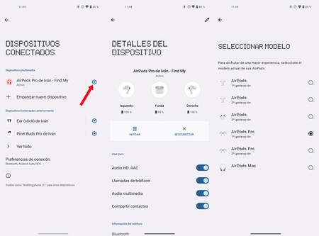Soporte iPods Nothing Phone