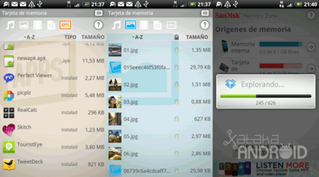 SanDisk Memory Zone, gestión del espacio local y en la nube