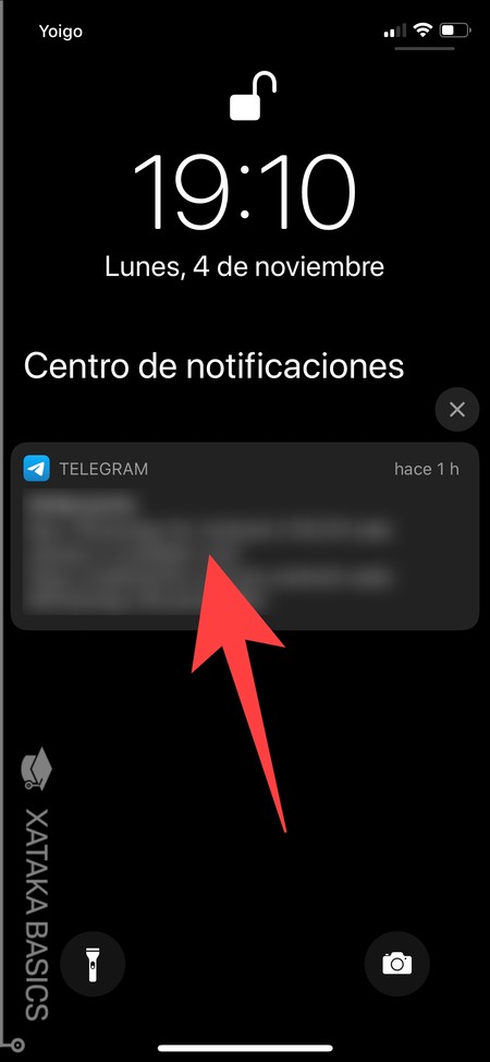 Centro Notificaciones