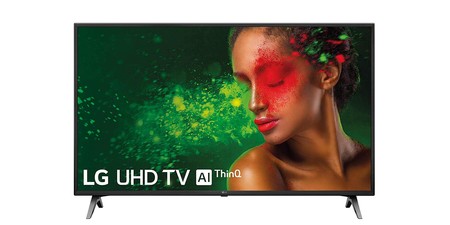 LG 55UM7100PLB, una interesante smart TV de 55 pulgadas compatible con Alexa, a su precio más bajo en Amazon, por 491,26 euros
