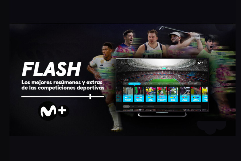 Ya están aquí los nuevos contenidos Flash de deportes en Movistar Plus+ ...