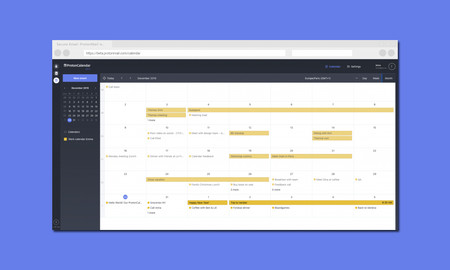 Ya puedes probar ProtonCalendar: el servicio de calendario cifrado de ProtonMail