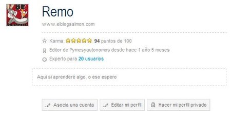 Mejoras en el sistema de karma de Pymes y Autónomos