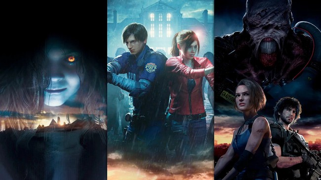 Imagen de Resident Evil 2, Resident Evil 3 y Resident Evil 7 (Capcom)