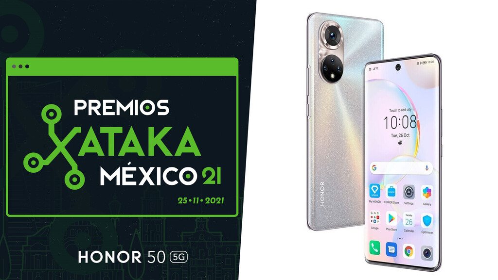 HONOR y los Premios Xataka México 2021 te regalan un HONOR 50 5G