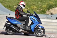 Kymco K-XCT 125i/300i, prueba (conducción en ciudad y carretera)