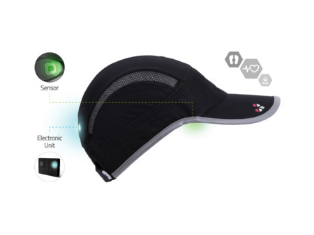 ¡Adelante gadgeto-gorra! Con pulsómetro y medidor de calorías