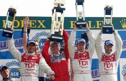 El Audi TDI vence en Le Mans