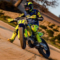 ¡Puro espectáculo! La única manera de seguir a Valentino Rossi en el 'rancho' es usar un dron