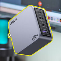 Amazon está rematando uno de los cargadores más poderosos de UGREEN: Nexode Pro de 160W 