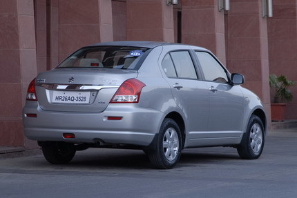 Suzuki Swift Dzire, la versión sedán para la India
