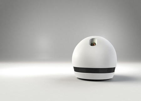 Keecker, el bonito robot móvil que integra proyector, equipo de audio y media center