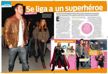 Elsa Pataky ahora es cuñada de Miley Cyrus, ¡pero qué fuerte!