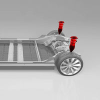 El Tesla Model 3 podría finalmente equipar la esperada suspensión neumática para jugar con la altura del coche