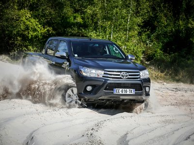 El verdadero todoterreno que incluso camina por las aguas