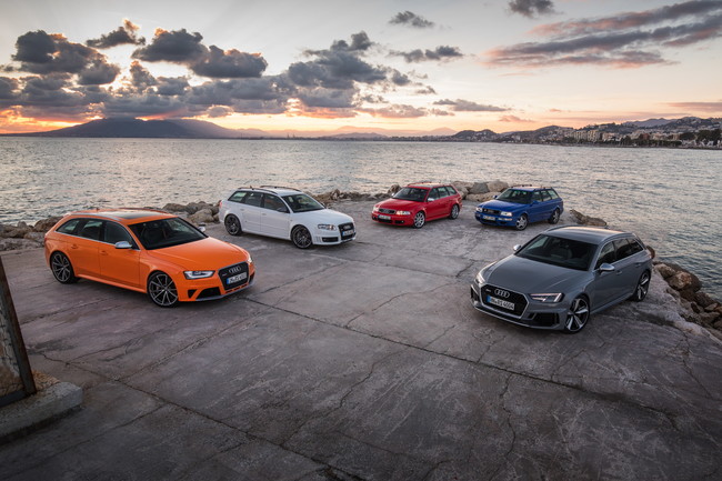 Audi RS4 colores